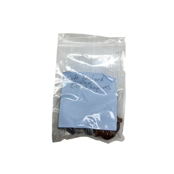 Vintage 3 Wade England Whimsies Porcelain Circus Figurines - Picture 2 of 5